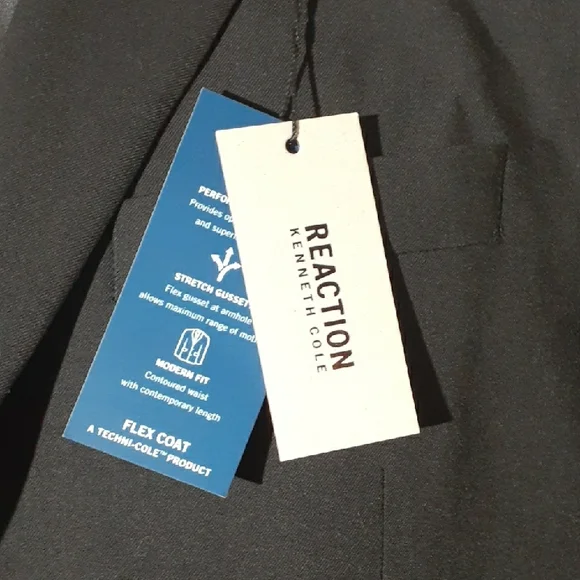 Kenneth Cole Reaction Suit Seperate Classic Black Men's Jacket - Various Sizes